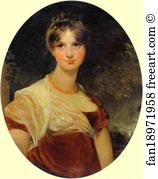 73 Art Print - Portrait Of Lady Hicks