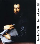 Portrait Of Luca Martini Art Print - Portrait Of Luca Martini