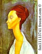 33 Art Print - Portrait Of Lunia Czechovska