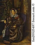 1848 Art Print - Portrait Of M. P. Druzhinina