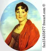 Madame Art Print - Portrait Of Madame Aymon, La Belle Zélie