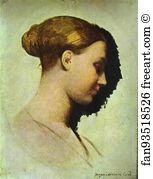 Cavé Art Print - Portrait Of Madame Cavé