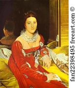 Nantes Art Print - Portrait Of Madame De Senonnes