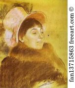 Madame Art Print - Portrait Of Madame Dietz-Monnim
