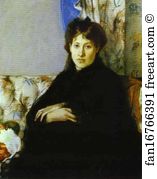 Madame Art Print - Portrait Of Madame Pontillon