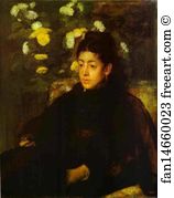 Mademoiselle Art Print - Portrait Of Mademoiselle Malo