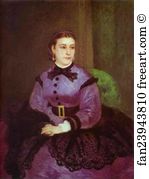 Mademoiselle Art Print - Portrait Of Mademoiselle Sicot