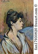 Albi Art Print - Portrait Of Marcelle