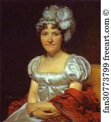 Marguerite Art Print - Portrait Of Marguerite-Charlotte David