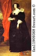 Lorraine Art Print - Portrait Of Marguerite Of Lorraine, Duchess Of Orléans