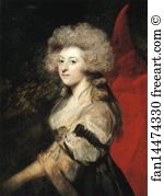 Anne Art Print - Portrait Of Maria Anne Fitzherbert