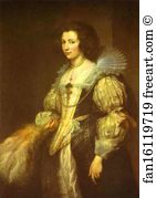Louisa Art Print - Portrait Of Maria Louisa De Tassis