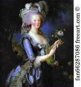 Marie Art Print - Portrait Of Marie Antoinette