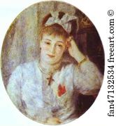 Marie Art Print - Portrait Of Marie Murer
