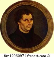 Portrait Of Martin Luther Art Print - Portrait Of Martin Luther