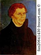 Eisenach Art Print - Portrait Of Martin Luther