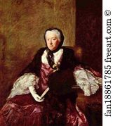 Martin Art Print - Portrait Of Mary Atkins, Mrs. Martin