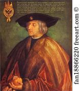 Maximilian Art Print - Portrait Of Maximilian I