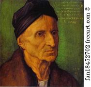 Germanisches Art Print - Portrait Of Michael Wolgemut