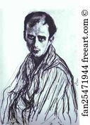 Whereabouts Art Print - Portrait Of Mikhail Fokin