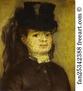 Mme Art Print - Portrait Of Mme. Darras