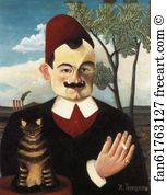 Henri Rousseau Art Print - Portrait Of Monsieur X (Pierre Loti)