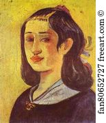 Portrait Of Mother Art Print - Portrait Of Mother