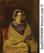 1846 47 Art Print - Portrait Of N. P. Chernyshova