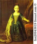 Petrovna Art Print - Portrait Of Natalia Petrovna