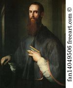 Niccolo Art Print - Portrait Of Niccolo Ardinghelli