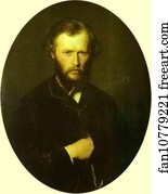 Riga Art Print - Portrait Of Nikolai Lanin
