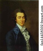 1780s Oil On Canvas The Russian Museum Art Print - Portrait Of Nikolay Lvov, Architect, Painter And Poet