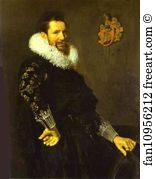 1629 Oil On Canvas Louvre Art Print - Portrait Of Paulus Van Beresteyn