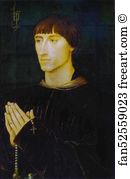 Philippe Art Print - Portrait Of Philippe De Croy