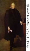 Portrait Of Phillip Iv Art Print - Portrait Of Phillip Iv
