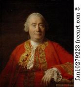 Portrait Of Philosopher David Hume Art Print - Portrait Of Philosopher David Hume
