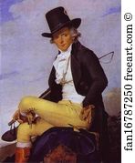 Sériziat Art Print - Portrait Of Pierre Sériziat