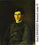 Gay Art Print - Portrait Of Piotr Gay, The Artist's Son