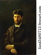 Piotr Art Print - Portrait Of Piotr Gay, The Artist's Son