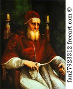 Ii Art Print - Portrait Of Pope Julius Ii