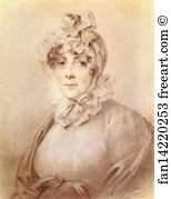 Scherbatova Art Print - Portrait Of Princess Scherbatova