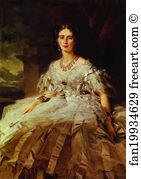 Yusupova Art Print - Portrait Of Princess Tatyana Alexanrovna Yusupova
