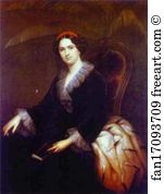 Sergey Art Print - Portrait Of Princess Trubetskaya (? )