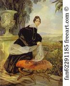 Russian Art Print - Portrait Of Princess Ye. P. Saltykova