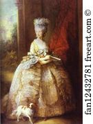 Queen Art Print - Portrait Of Queen Charlotte