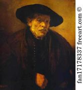 1654 Art Print - Portrait Of Rembrandt's Brother, Andrien Van Rijn?