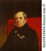 G Art Print - Portrait Of S. G. Likhonin