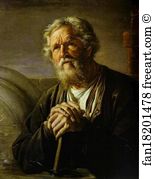 K Art Print - Portrait Of S. K. Sukhanov