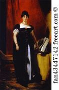 Sarah Siddons Art Print - Portrait Of Sarah Siddons