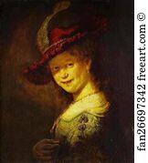 Saskia Art Print - Portrait Of Saskia